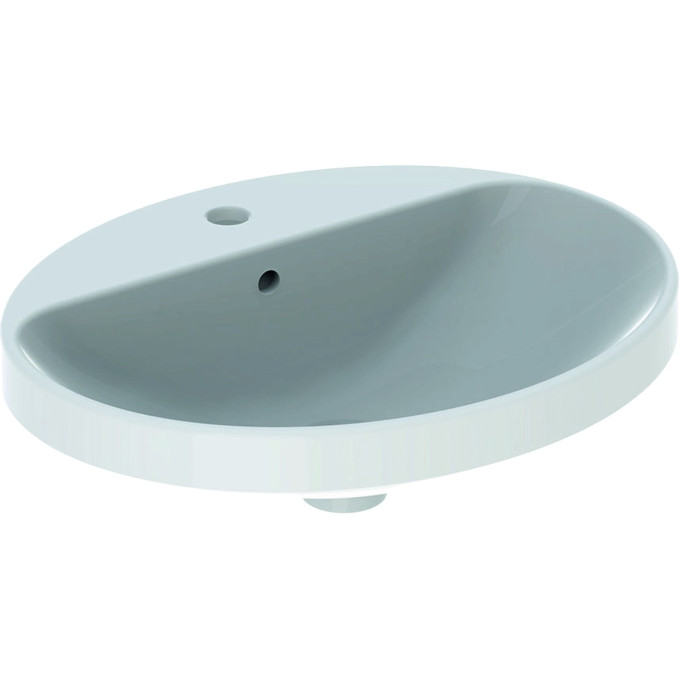 Раковина накладная GEBERIT VARIFORM 45x60 см 500.773.01.2 без отверстия перелива