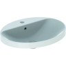 Раковина встраиваемая GEBERIT VARIFORM 48x55 см 500.721.01.2 с отверстием перелива